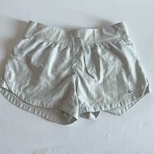 Pale blue/gray Nike athletic shorts